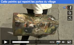 Regarder le reportage sur les portes peintes de Roubion au JT de 13H de TF1